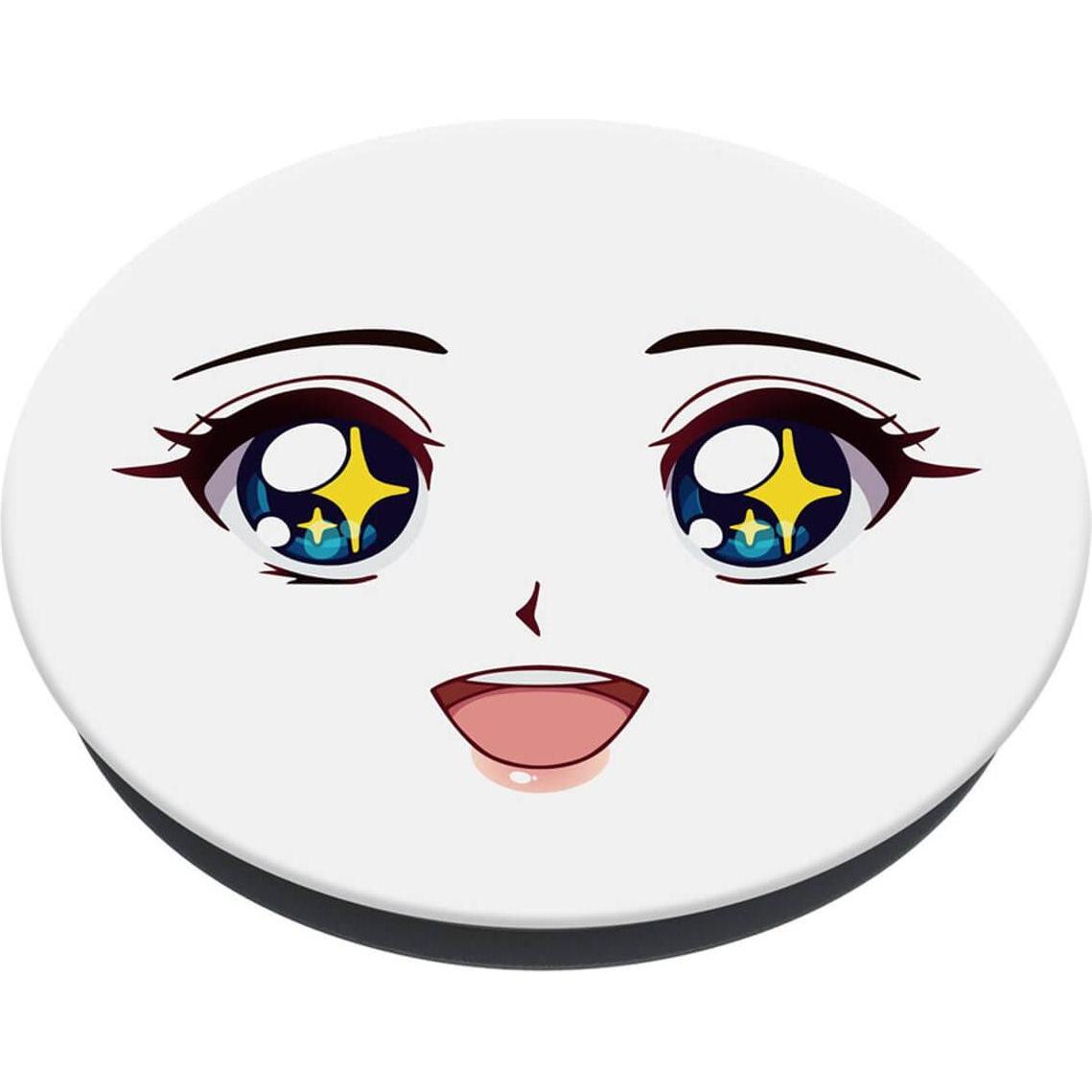 Thumbnail - PopSockets PopGrip Basic Sparkle Eyes, Smartphone Halterung, Weiss