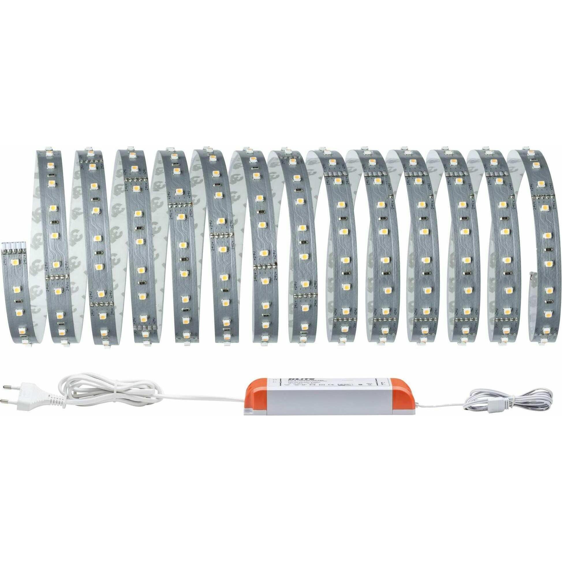 Paulmann, LED Streifen, MaxLED 500 Stripe Set (Warmweiss, 500 cm, Indoor)