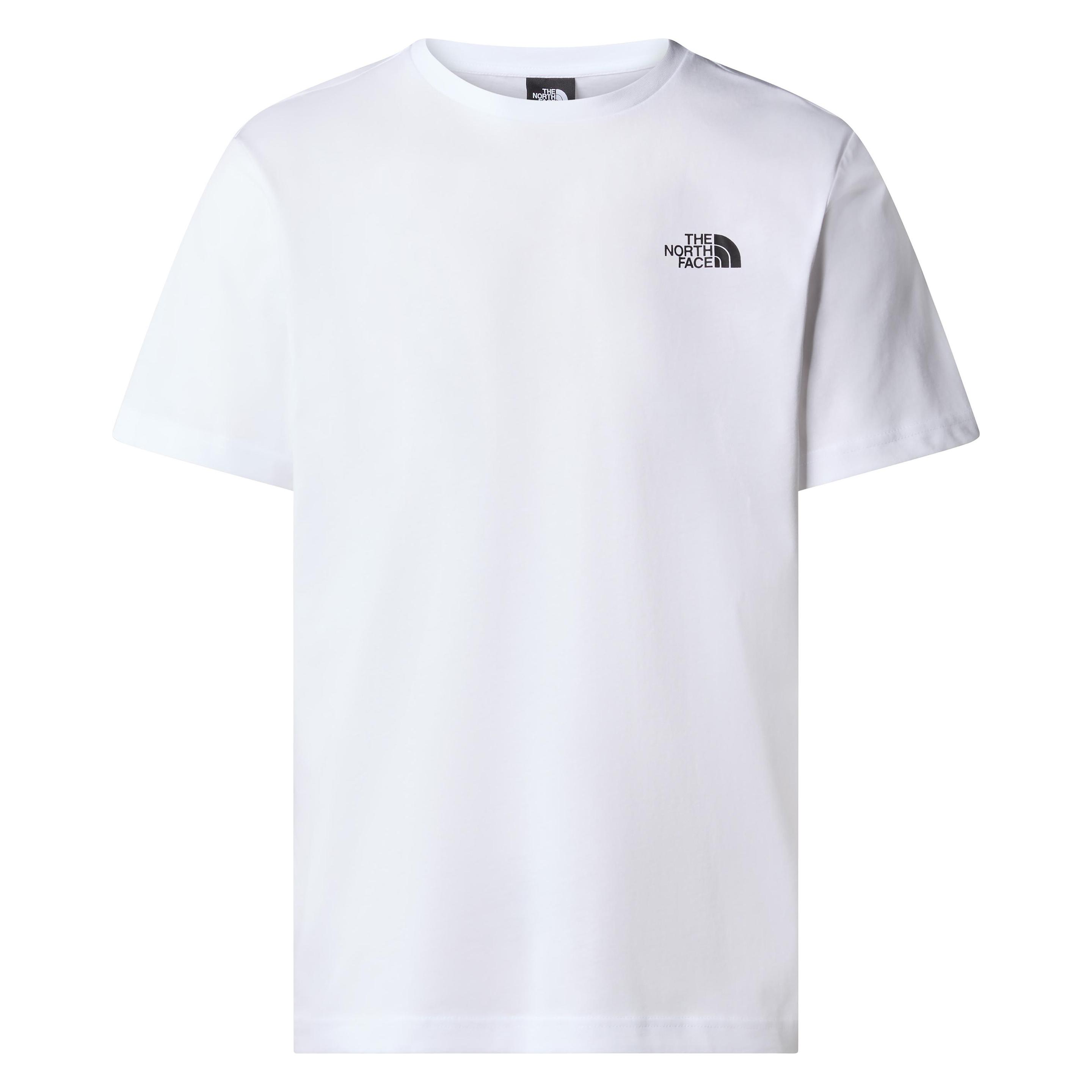 North Face, Herren, Shirts, S/S Redbox Tee, Weiss, (L)