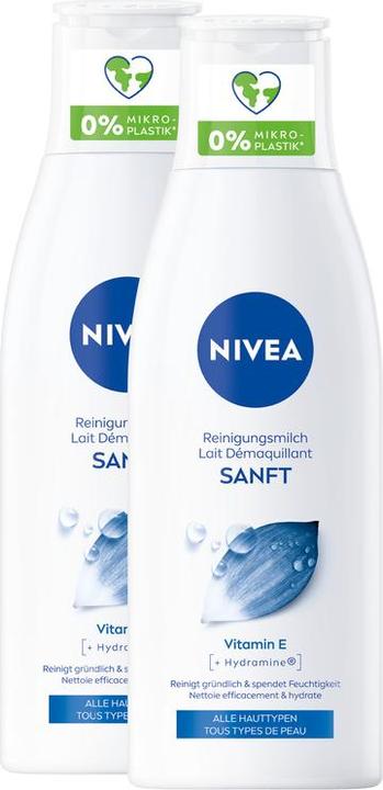 NIVEA Sanfte Reinigungsmilch DUO (Reinigungsmilch, 400 ml)