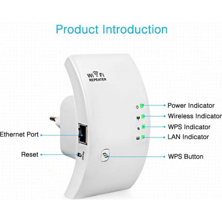 Thumbnail - JTI Kabelloser WLAN-Repeater - Weiss, WLAN Repeater
