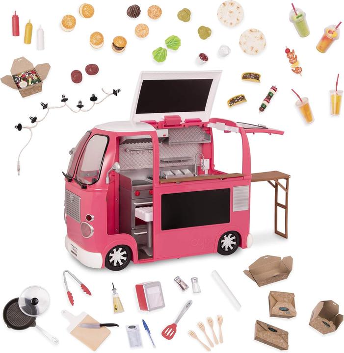 Produktbild Our Generation OG - Food Truck pink