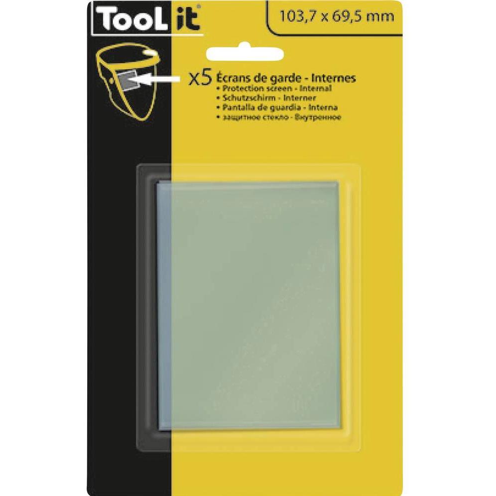 Thumbnail - Toolit, Zubehör Arbeitsschutz, Innenscheiben 103.7x69.5 mm (Gehörschutz Ersatzpolster)