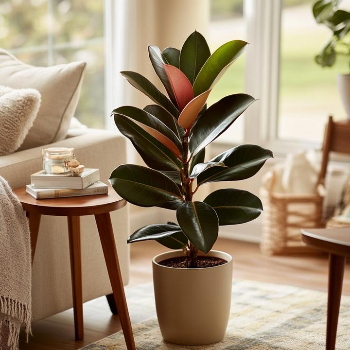 Produktbild Plant in a Box Ficus Elastica Abidjan - Gummibaum (80 cm)