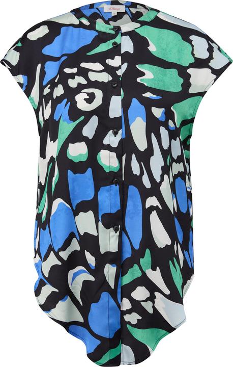 Immagine prodotto s.Oliver Bluse Satinbluse mit Allover-Muster (36)