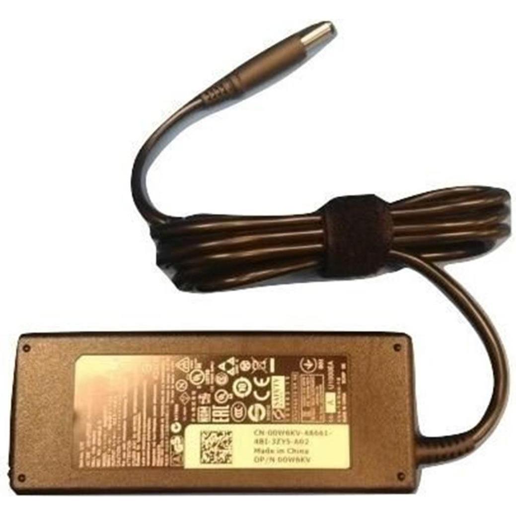 Dell Euro 90W AC Adaptor with (90 W), Notebook Netzteil, Schwarz