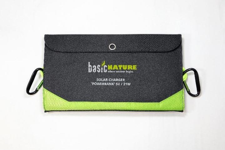 Produktbild Outdoor Spirit Solar-Ladegerät 'Powerbank' (10000 mAh, 21 W)