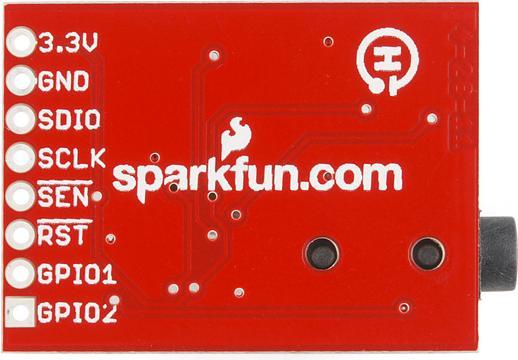 Actual product image SparkFun Evaluation Board for Si4703 FM Tuner (Radio module, Receiver)