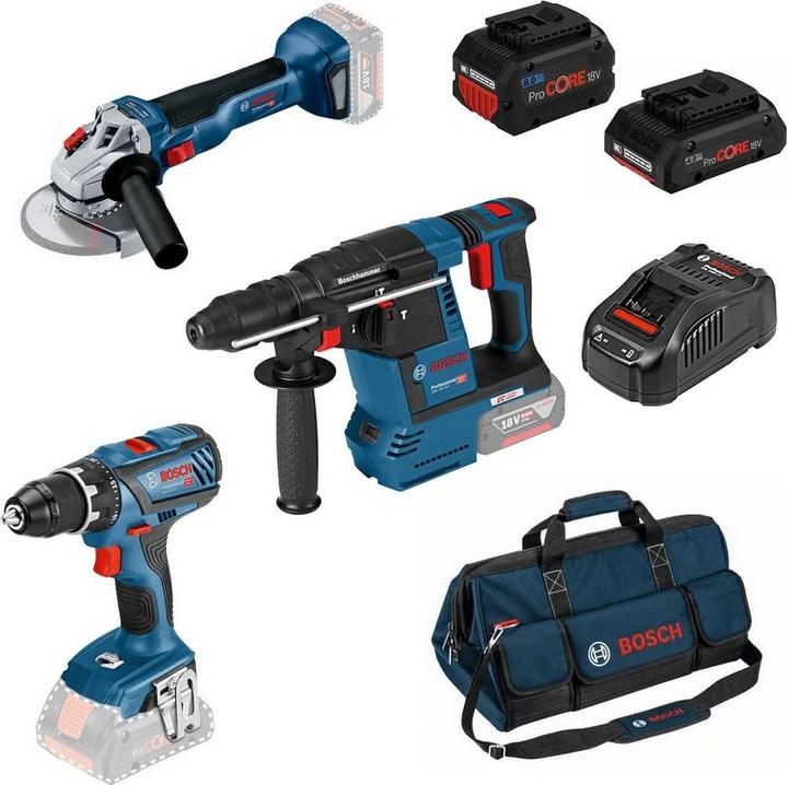 Immagine prodotto Bosch Professional KIT 3 utensili 18V
