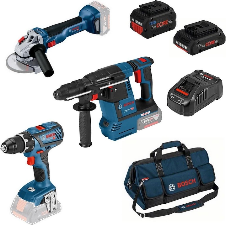 Actual product image Bosch Professional 18V 3 tool KIT