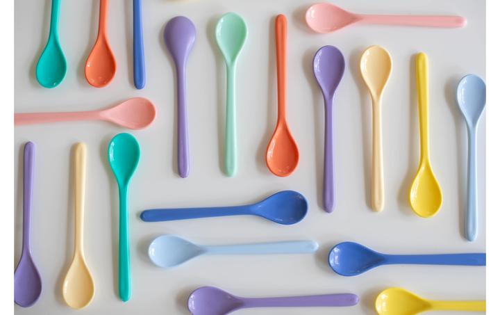 Actual product image Koziol Nora S menu spoon 1 piece, yellow, Product type (1 Piece, Scoops)