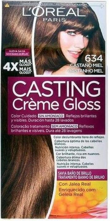 Actual product image L'Oréal Paris CASTING CREME GLOSS #634-castaño miel (N 634)