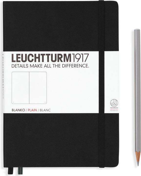Produktbild Leuchtturm1917 Notizbuch (A5, Blanko, Harter Einband)