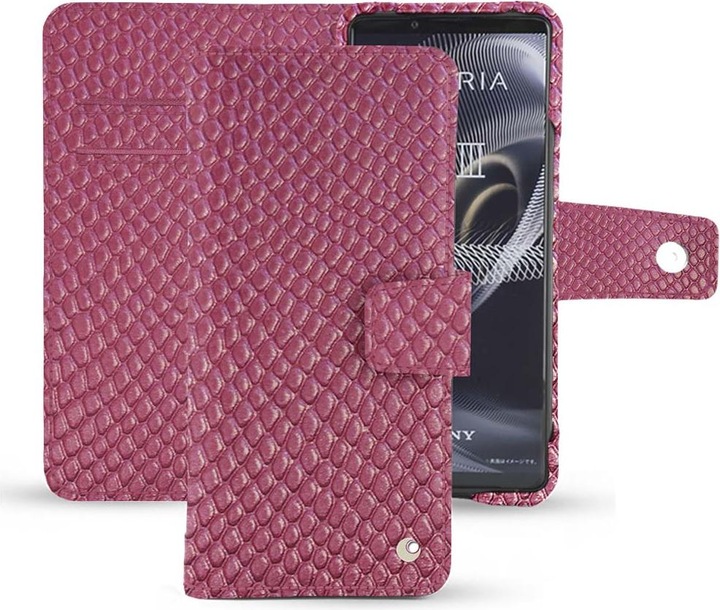 Actual product image Noreve Leather wallet with horizontal flap (Sony Xperia 5 III)