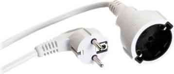 Actual product image Value Protective contact extension cable, 230VAC, white, 3.0 m (3 m, CEE 7/3, CEE 7/7)