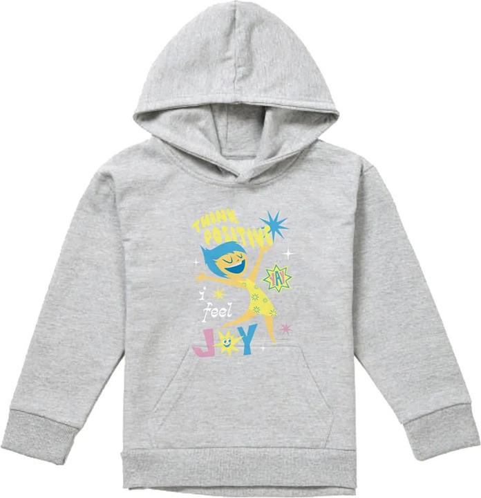 Produktbild Inside Out Think Positive Kapuzenpullover meliert (128)