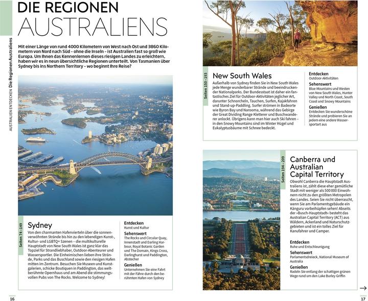 Productafbeelding Vis-à-Vis Reiseführer Australien (Duits, DK Reizen, DK Verlag - Reizen, 2025)