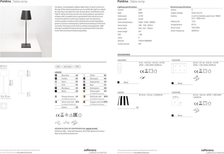 Image du produit Zafferano Poldina Pro (200 lm)