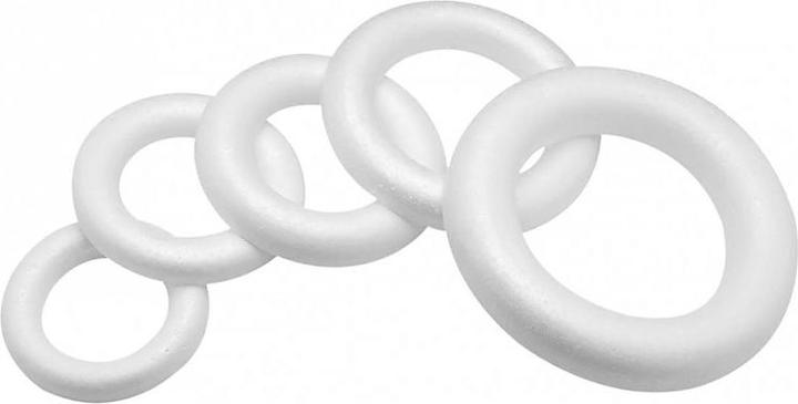 Image du produit Glorex Demi-anneau en polystyrène diamètre 30 cm