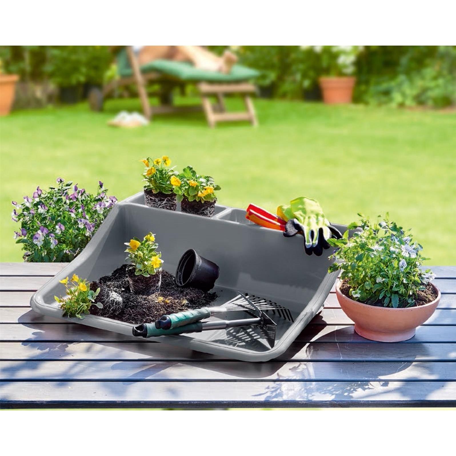 Thumbnail - HTI-Living, Blumentopf, Pflanzwanne Kunststoff Nessa (60 cm)