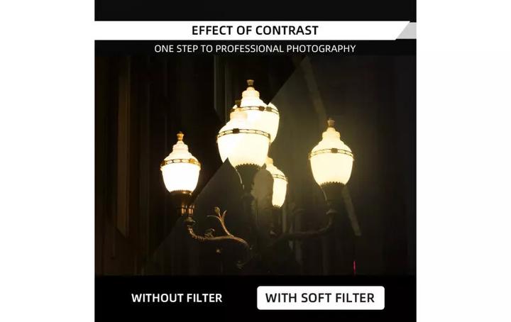 Image du produit 7artisans Filtre d'objectif 1/4 SOFT - 62 mm (62 mm, Filtres d'effet)
