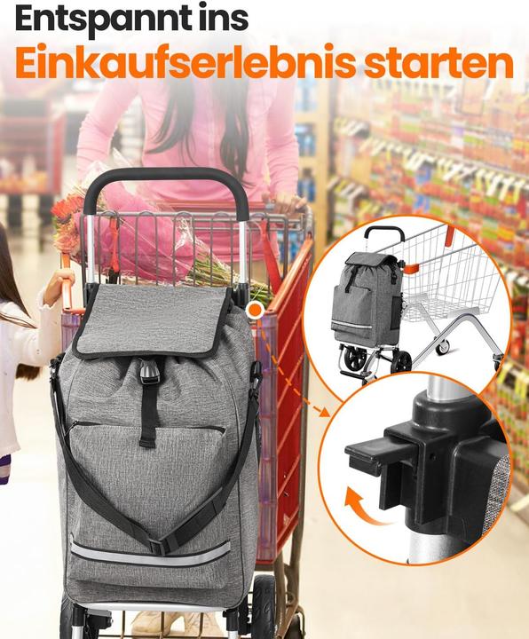 Produktbild Homecall Einkaufstrolley mit Kühlfunktion
