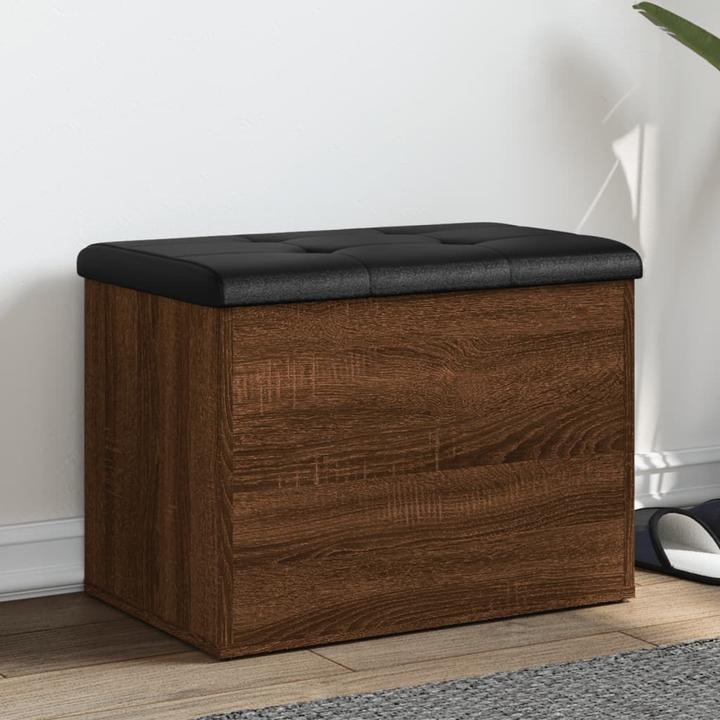 Produktbild VidaXL Sitzbank mit Stauraum Braun Eiche 62x42x45 cm (42 cm)