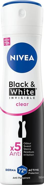 Produktbild NIVEA Black & White Invisible Original Female Spray (Spray, 150 ml)