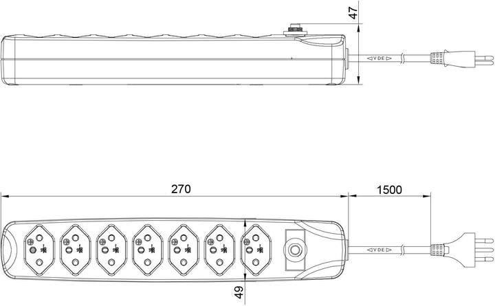 Immagine prodotto Furber Tipo J (7x, Tipo 13, 1.50 m)
