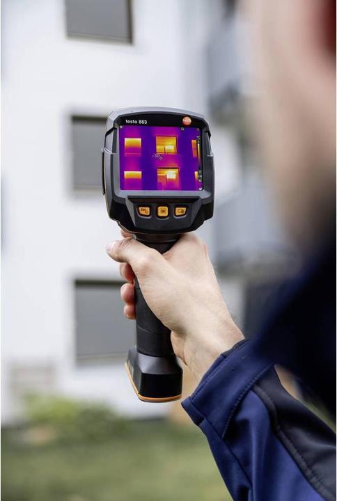Produktbild Testo 883-2 Set Wärmebildkamera -30 bis 650°C 27Hz WiFi, Touchscreen