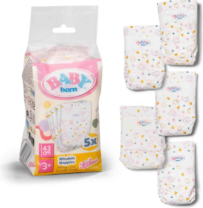 Produktbild Zapf Creation Zapf BABY born Windeln