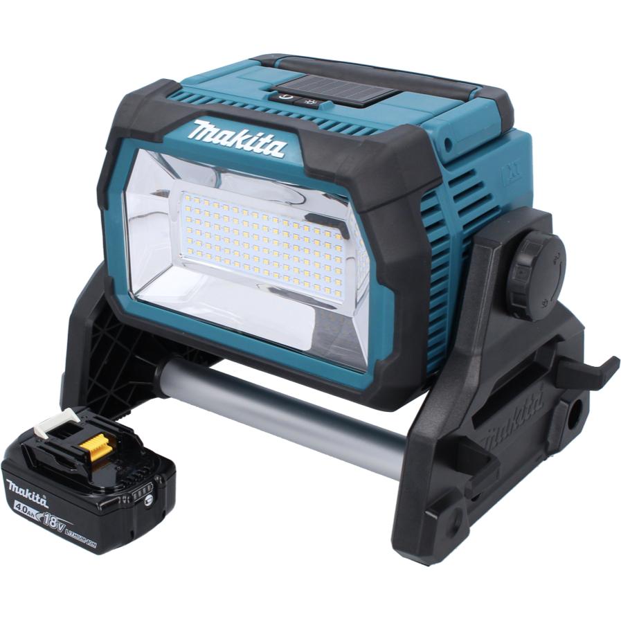 Thumbnail - Makita, Arbeitsleuchte, DML 809 M1 Akku LED Baustrahler 18 V 10000 lm + 1x Akku 4,0 Ah - ohne Ladegerät (10000 lm)