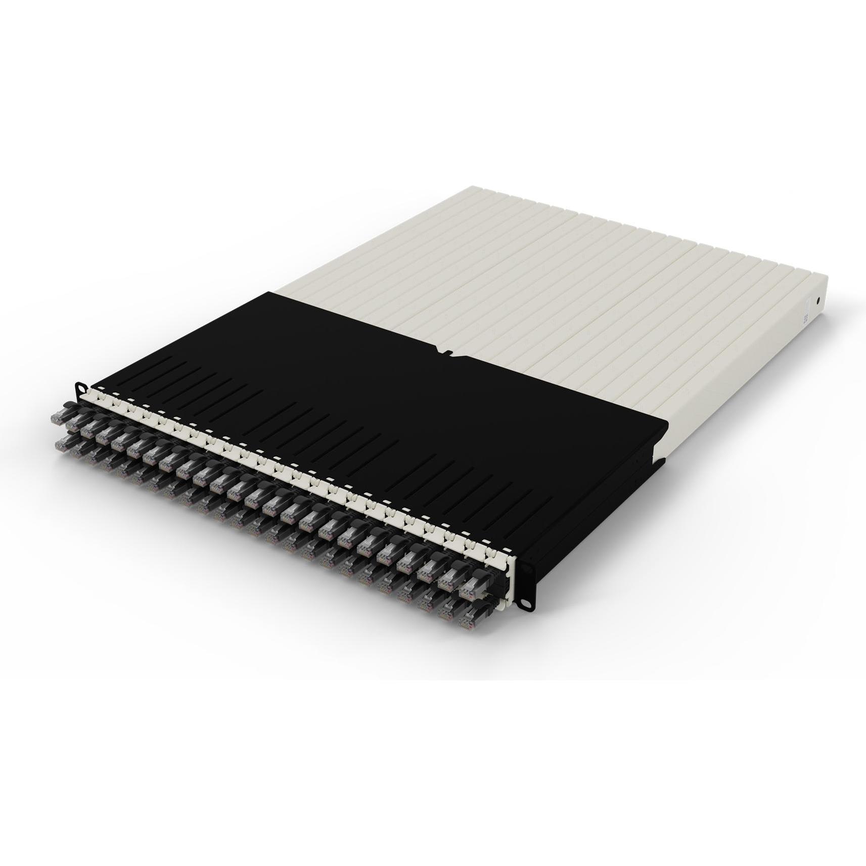 PATCHBOX one / 30RU / Cat 6A, UTP, 1.8 m, Schwarz (U/UTP, CAT6a, 1.80 m), Netzwerkkabel