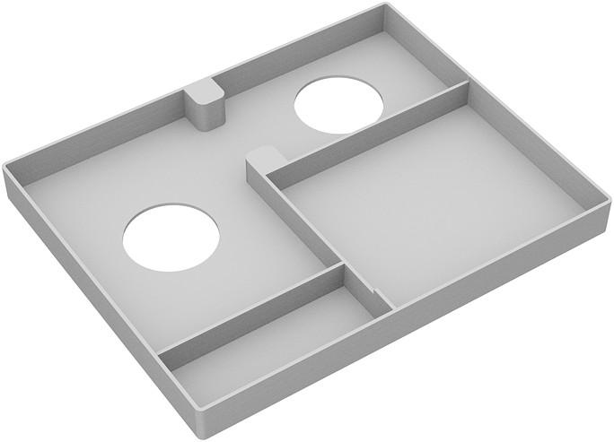 Image du produit Feldherr 3D84SET - Jeu de 17 inserts en boîte pliante pour Frosthaven (Matières plastiques)