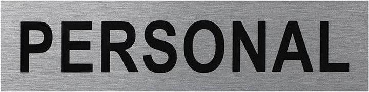 ProPlus Aluminium Türschild " Personal "