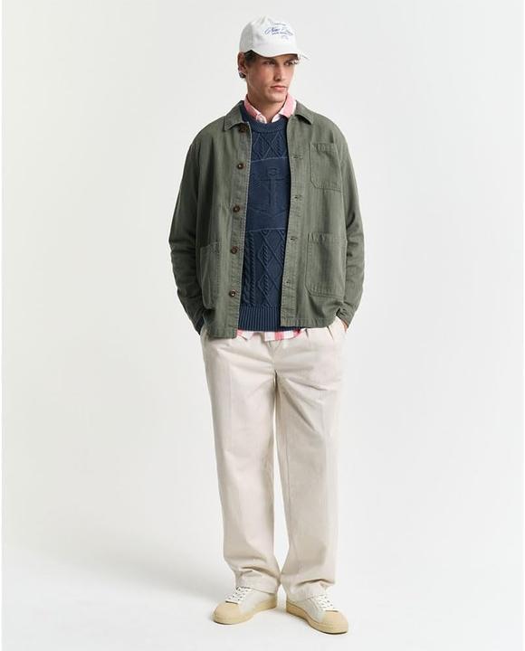 Image du produit GANT CABLE C-NECK, evening blue, XXL (XXL)