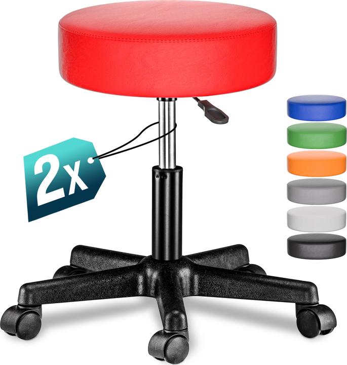 Set of 2 red