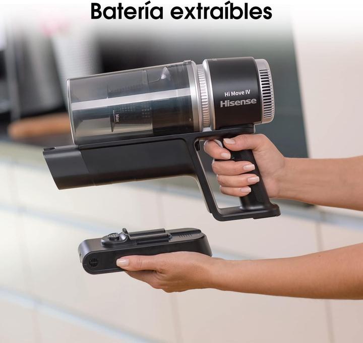 Image du produit Hisense HVC6264BK aspirateur à main Black Bagless