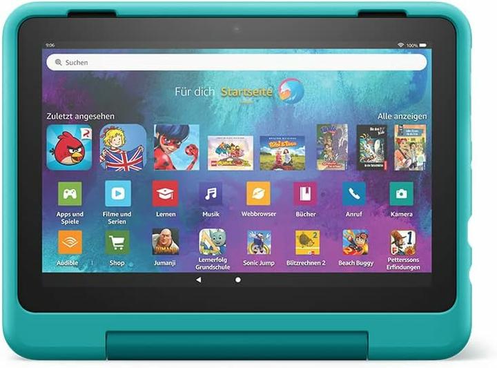 Immagine prodotto Amazon Fire HD 8 Kids Pro (Solo WiFi, 8", 32 GB, Teal)