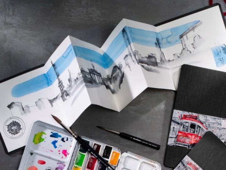 Immagine prodotto Hahnemühle Zigzag del quaderno degli schizzi (A6)