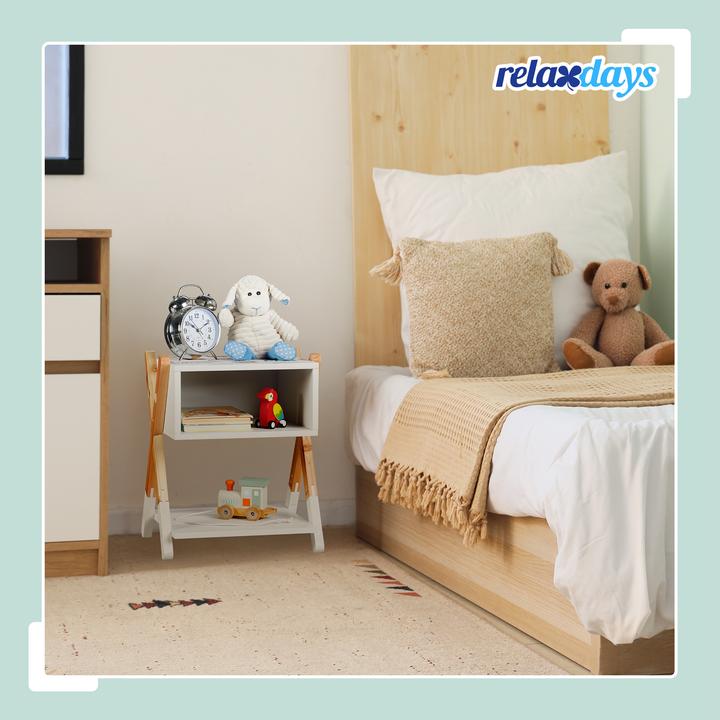 Image du produit Relaxdays Kinder-Nachttisch (34 x 30 x 42 cm)