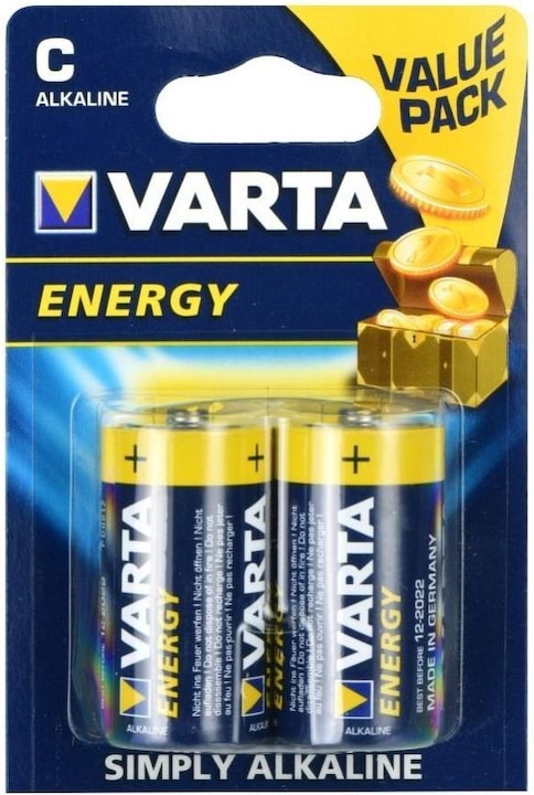 Produktbild Varta Energy (2 Stk., C, 7600 mAh)