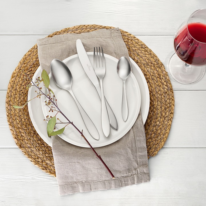 Produktbild Villeroy & Boch Tafelbesteck 68tlg. Arthur gebürstet (68 Stück, Besteck Set)