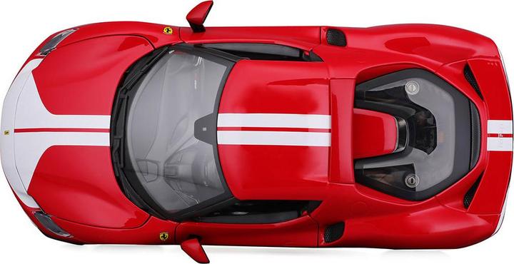 Actual product image Bburago Ferrari R&P 296 GTB Assetto Fiorano 1/18 red