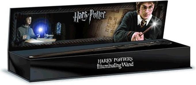 Produktbild Noble Collection Harry Potter Replik Harrys Zauberstab mit Leuchtfunktion