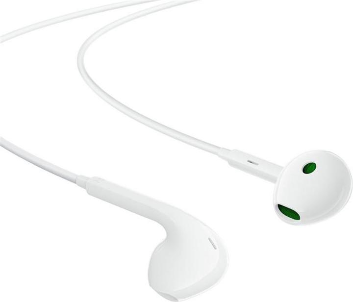 Actual product image Acefast - Wired Earphones (L7) - Type-C, Half-In-ear, with HD Microphone, Flexible, 1.2m - White (Cable)