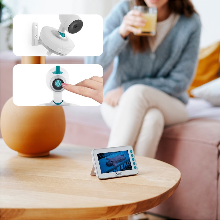 Produktbild Babymoov Video-Babyphone YOO Moov (Babyphone mit Kamera, 300 m)