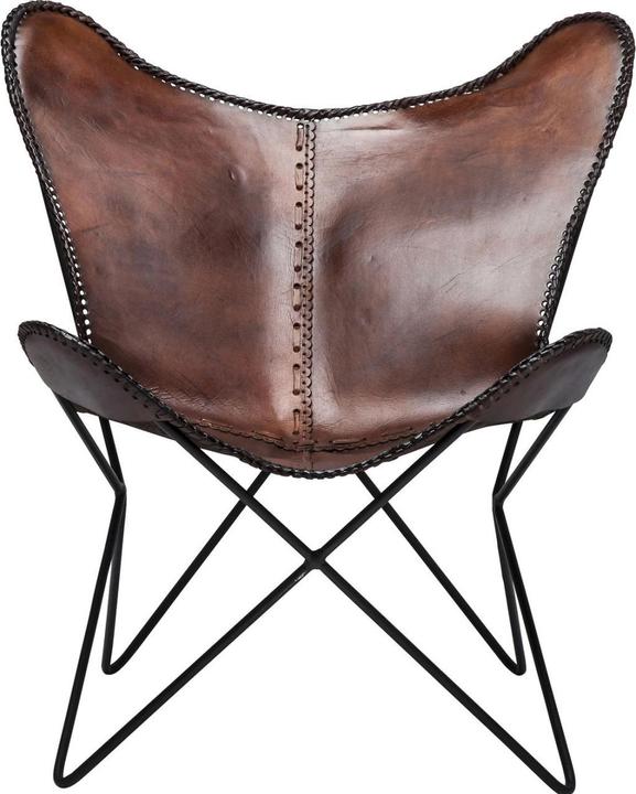 Image du produit Kare Design Fauteuil Butterfly Brown Eco