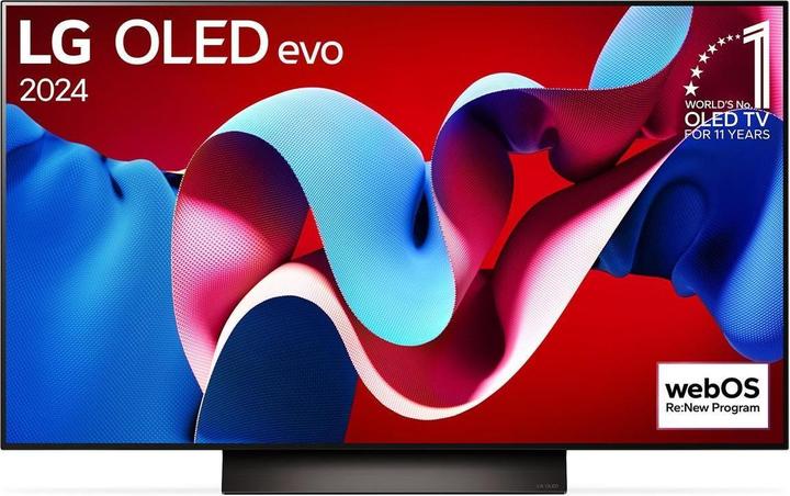 Immagine prodotto LG OLED48C49LA Smart TV OLED evo C4 4K da 48 pollici 2024 (48", C4, OLED, 4K, 2024)
