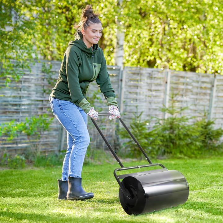 Actual product image Durhand Lawn roller with U-handle